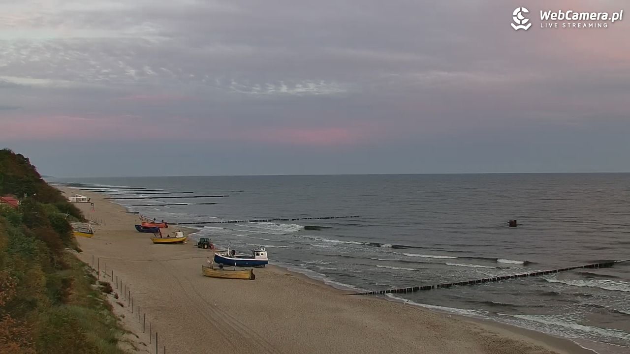 REWAL - widok na plażę - 03 wresień 2026, 06:10