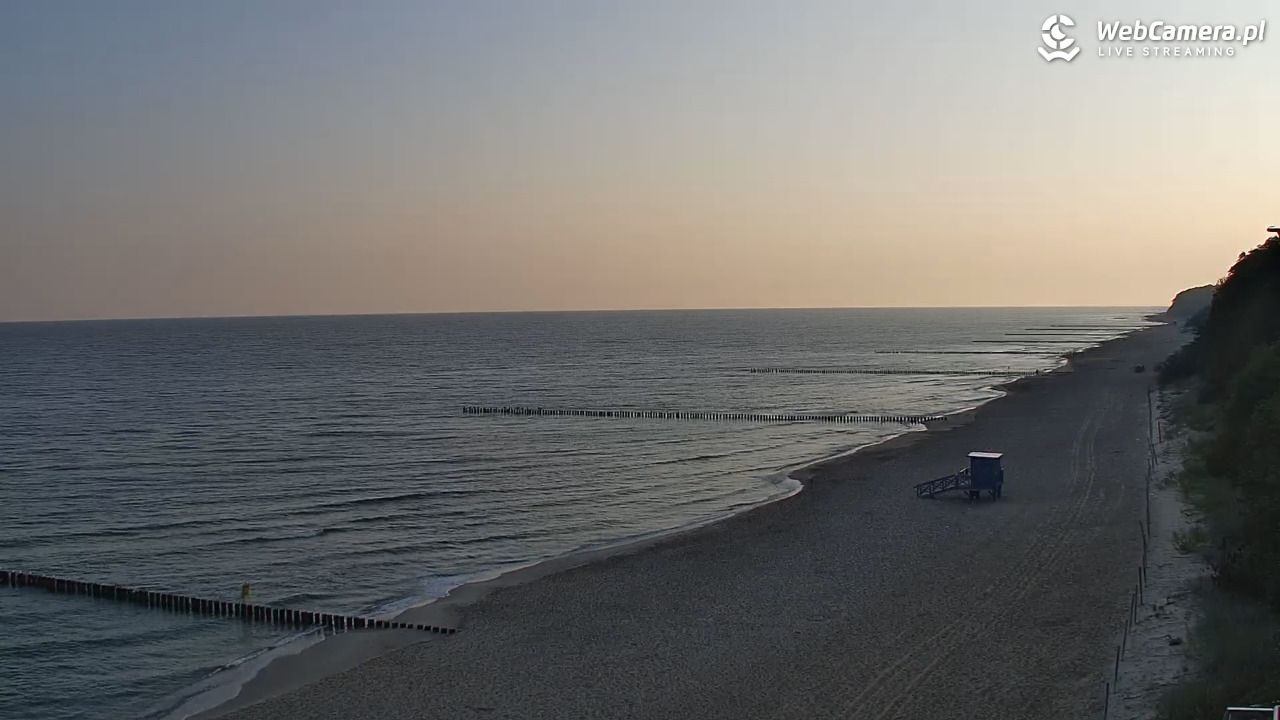 REWAL - widok na plażę - 09 wresień 2025, 07:29