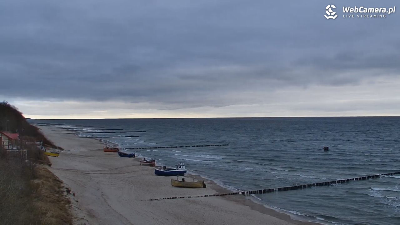 REWAL - widok na plażę - 01 marzec 2026, 08:20