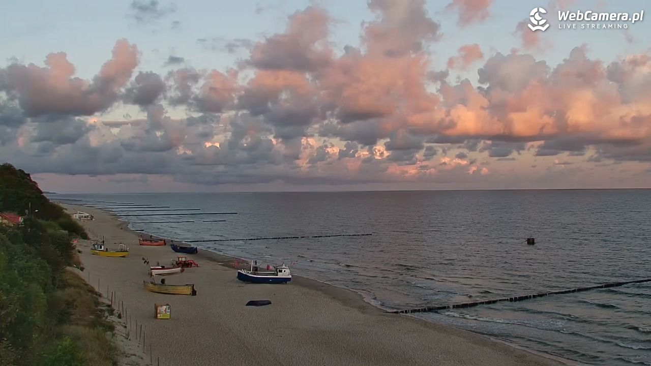 REWAL - widok na plażę - 07 wresień 2025, 06:31