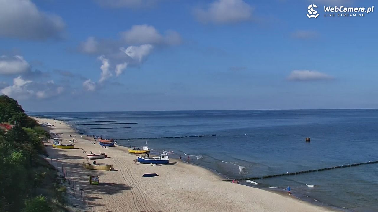 REWAL - widok na plażę - 08 wresień 2025, 10:07
