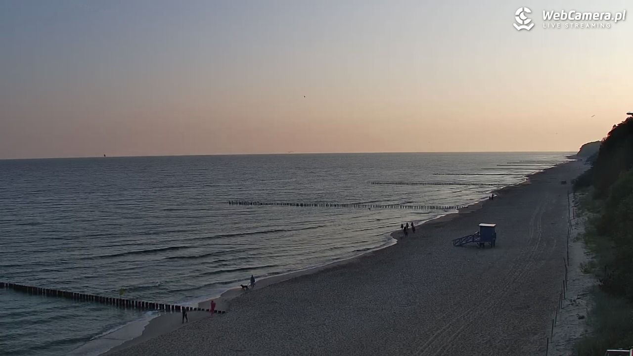 REWAL - widok na plażę - 09 wresień 2025, 07:19