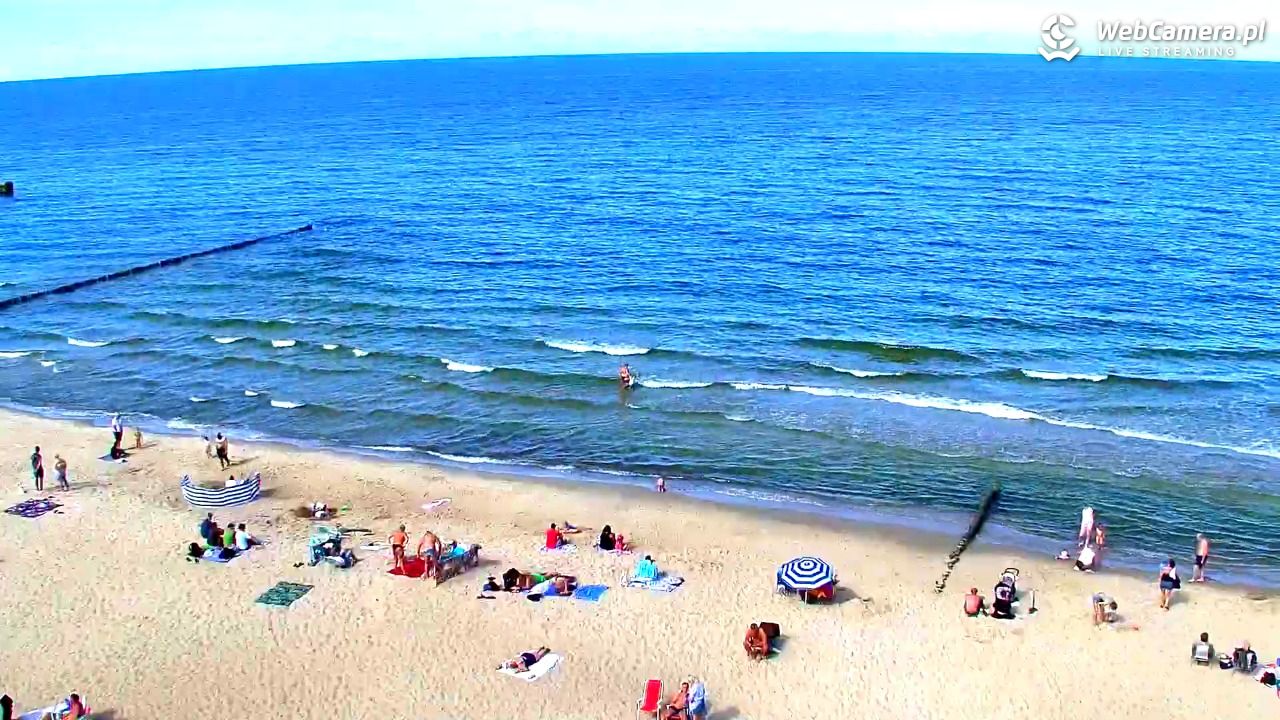 REWAL - widok na plażę - 07 wresień 2025, 12:45