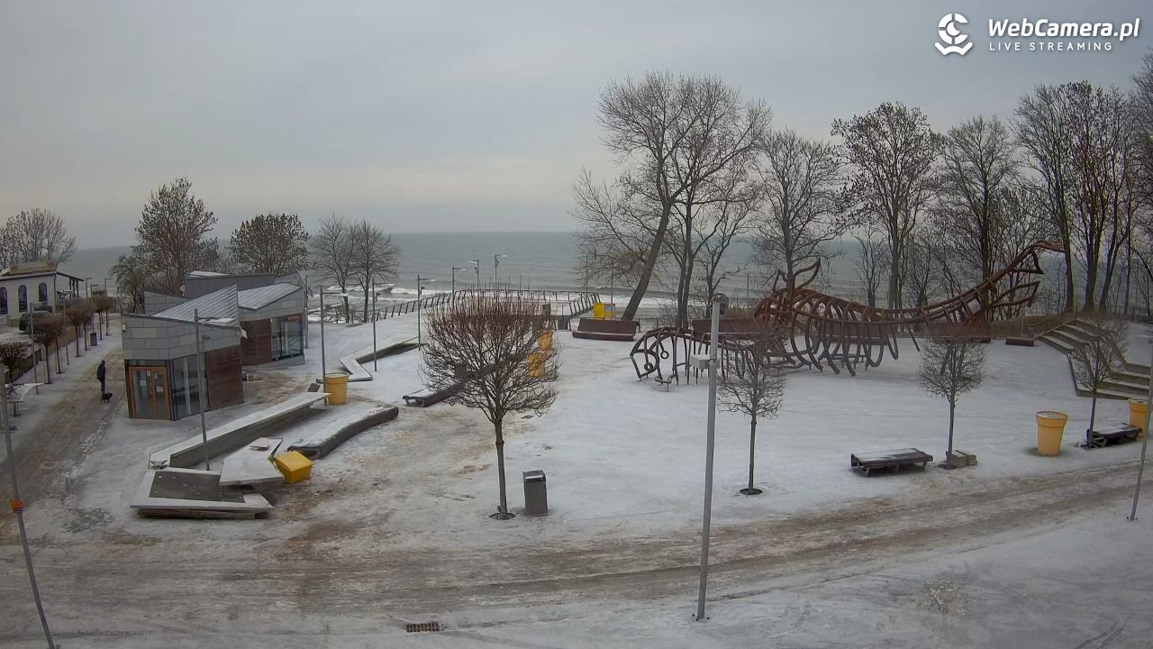 REWAL - widok na deptak - 08 luty 2026, 08:45