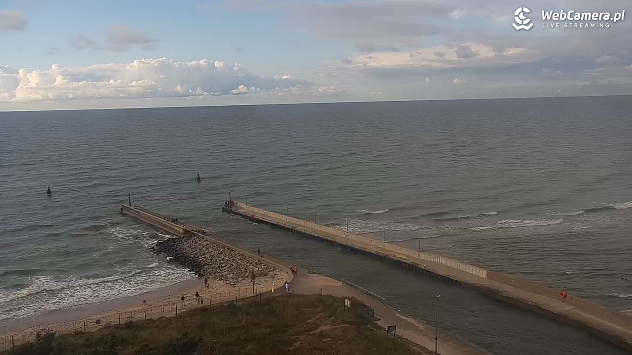 ROWY - widok na plażę i morze - 17 sierpień 2026, 18:11