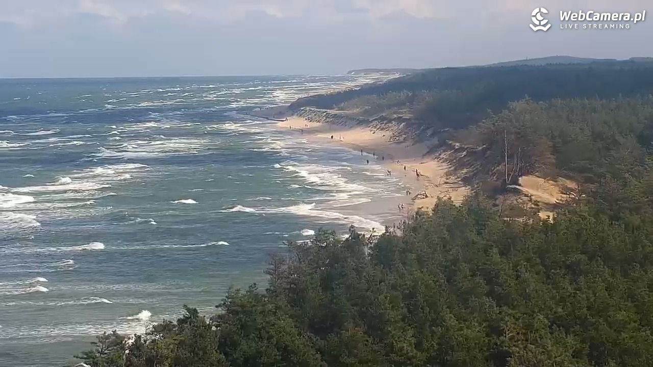 ROWY - widok na plażę i morze - 18 sierpień 2026, 11:54