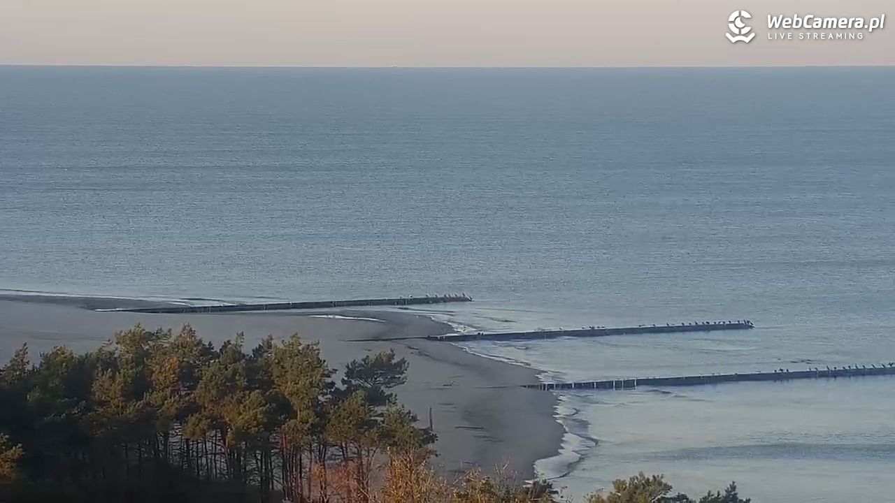 ROWY - widok na plażę i morze - 02 październik 2026, 07:34