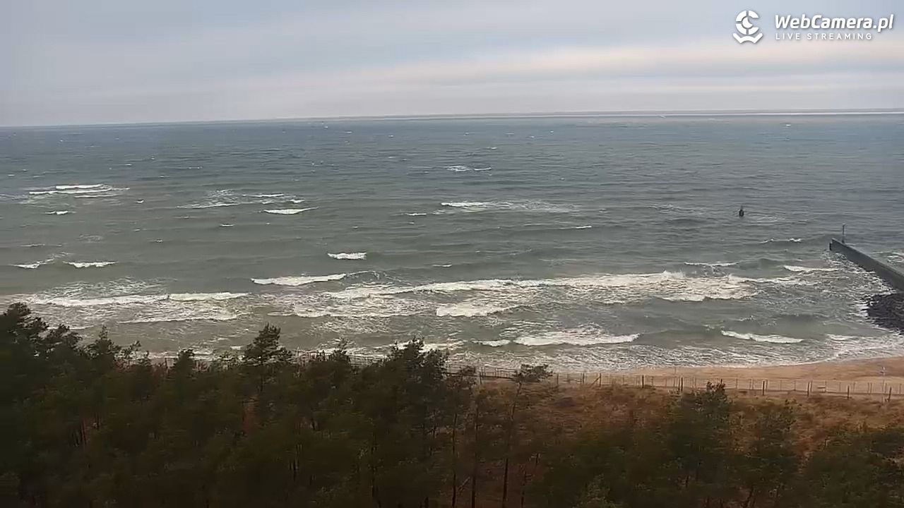 ROWY - widok na plażę i morze - 27 grudzień 2025, 09:32