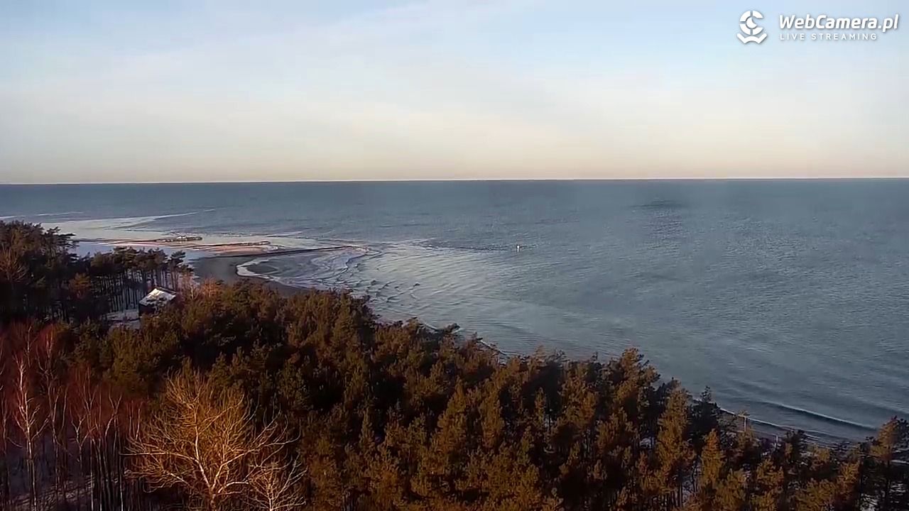 ROWY - widok na plażę i morze - 16 luty 2026, 08:12