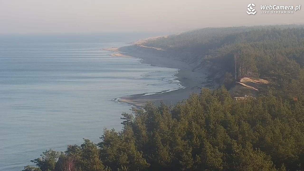 ROWY - widok na plażę i morze - 08 listopad 2025, 09:35