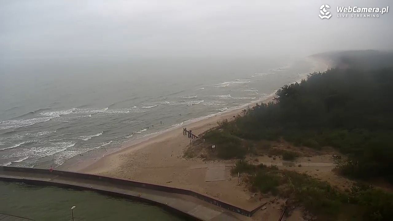 ROWY - widok na plażę i morze - 05 lipiec 2026, 07:59
