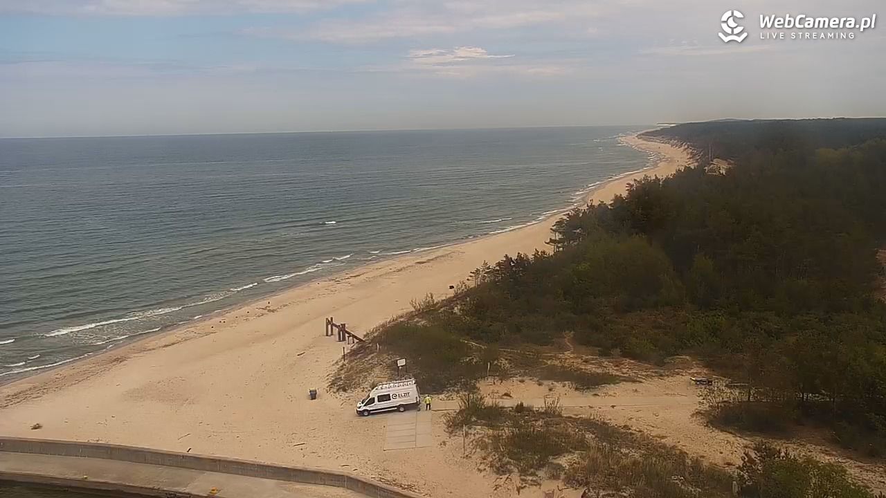 ROWY - widok na plażę i morze - 19 maj 2026, 13:24