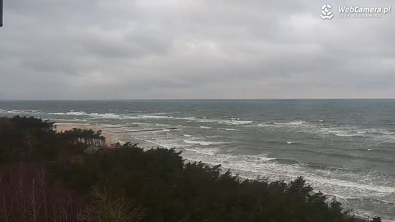 ROWY - widok na plażę i morze - 27 grudzień 2025, 13:12