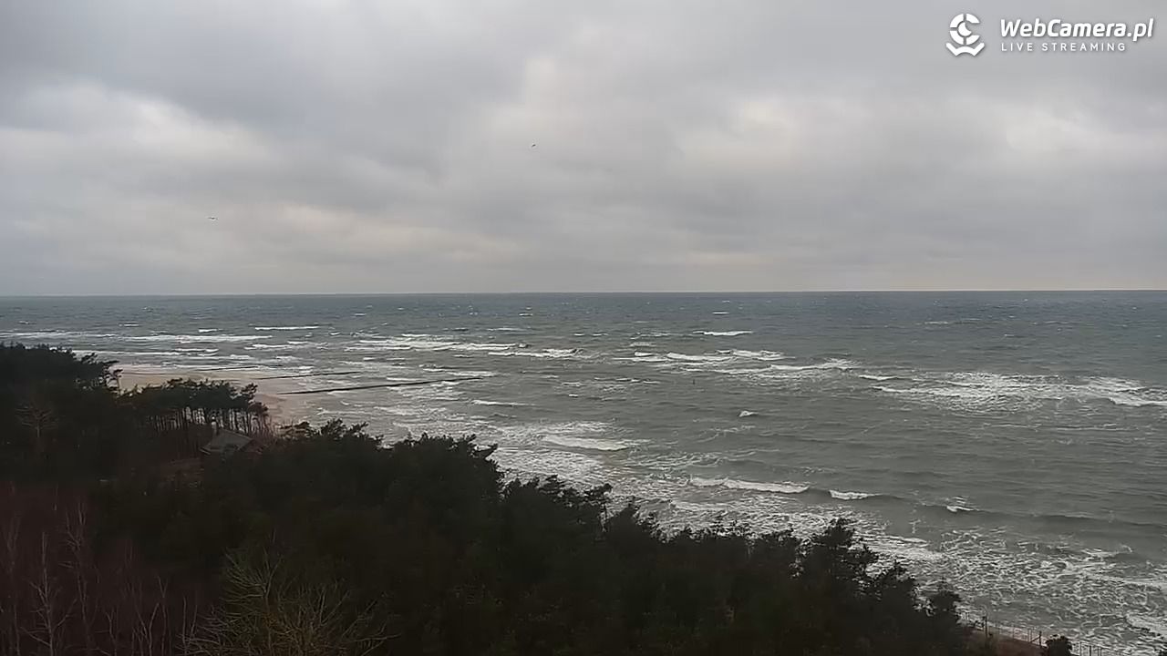 ROWY - widok na plażę i morze - 27 grudzień 2025, 13:06