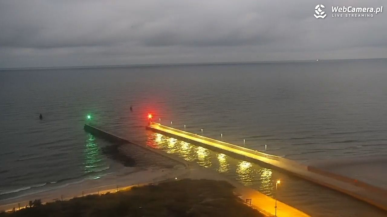 ROWY - widok na plażę i morze - 03 październik 2026, 06:29