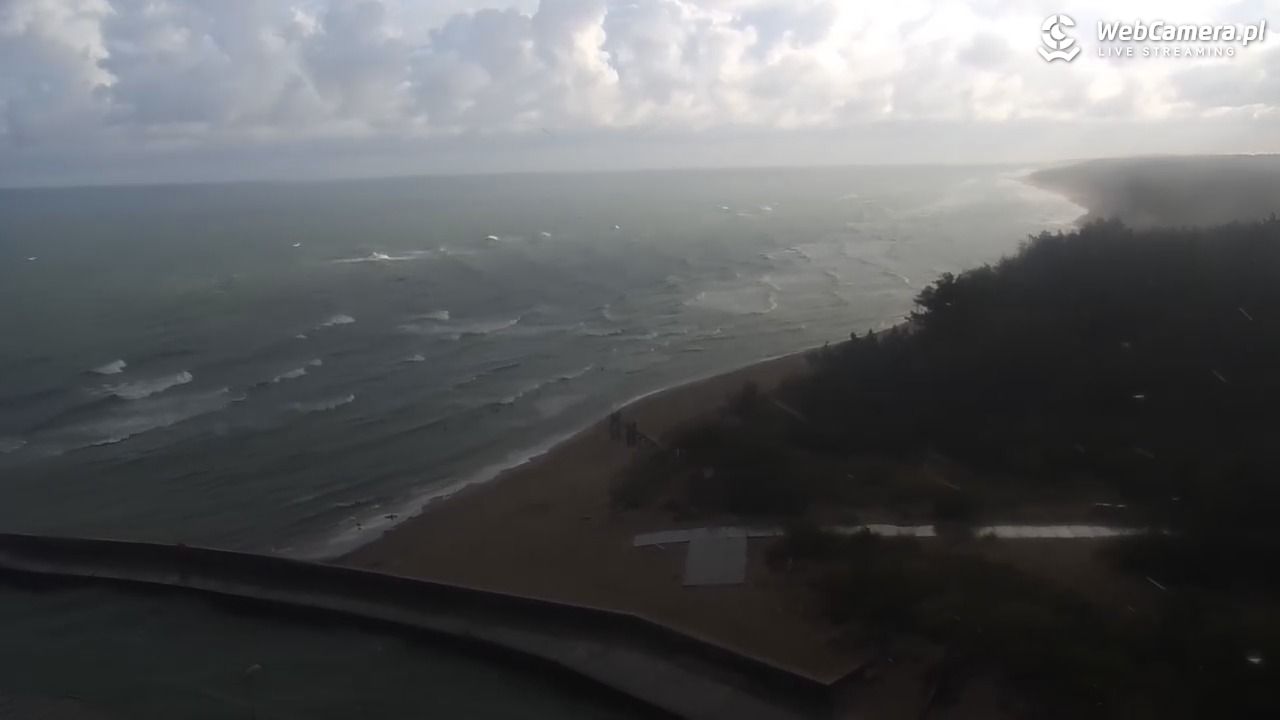ROWY - widok na plażę i morze - 18 sierpień 2026, 07:25