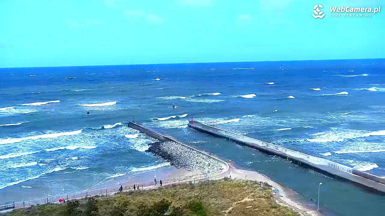 ROWY - widok na plażę i morze - 09 czerwiec 2025, 13:18