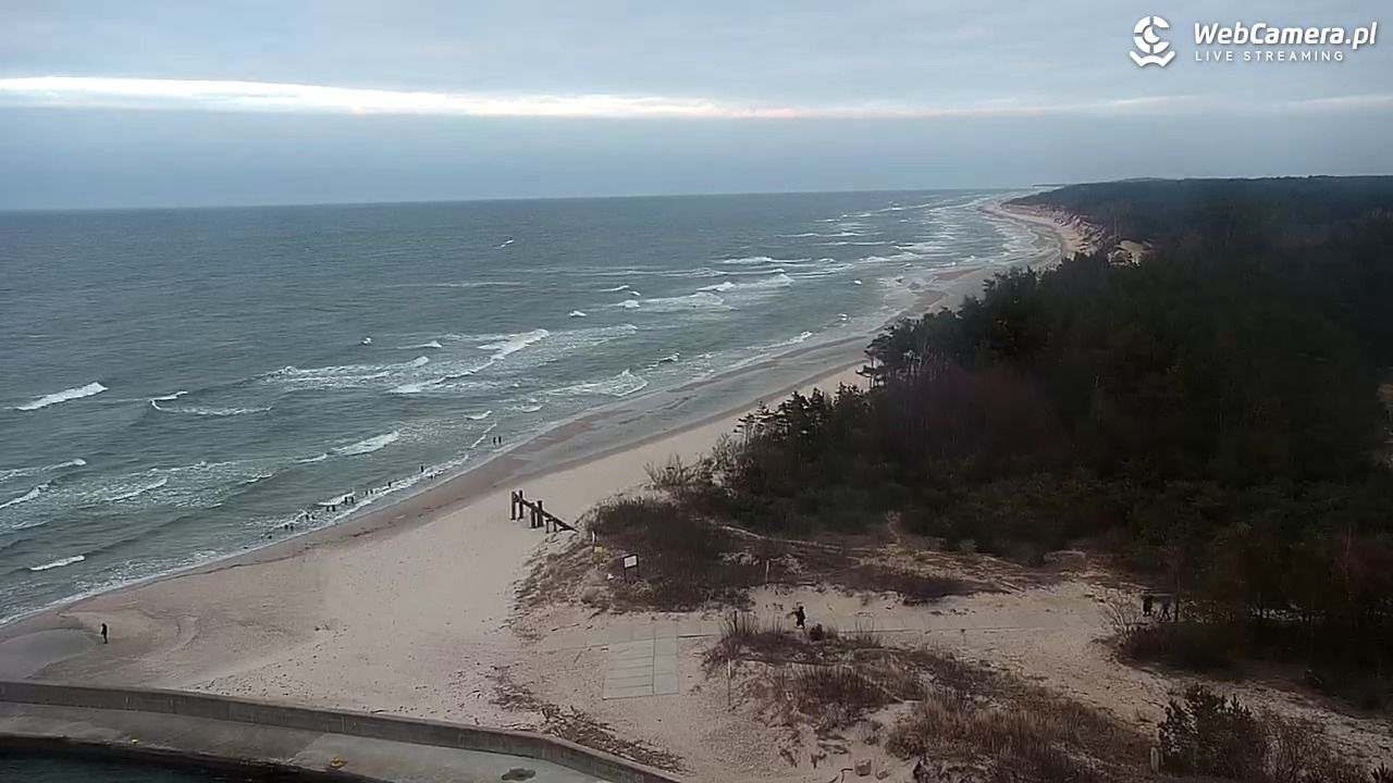 ROWY - widok na plażę i morze - 03 kwiecień 2026, 19:10