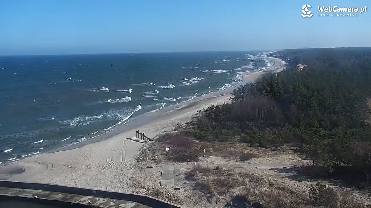 ROWY - widok na plażę i morze - 04 kwiecień 2026, 10:34