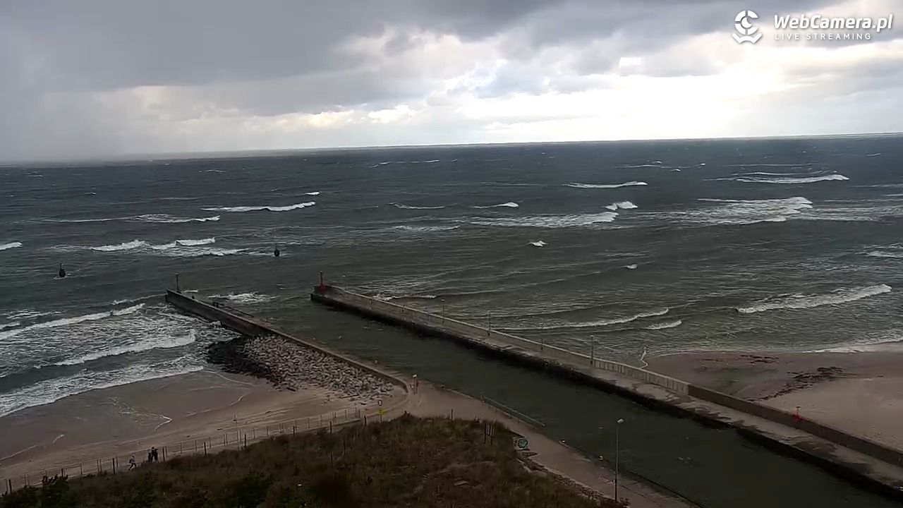 ROWY - widok na plażę i morze - 16 wresień 2025, 16:17