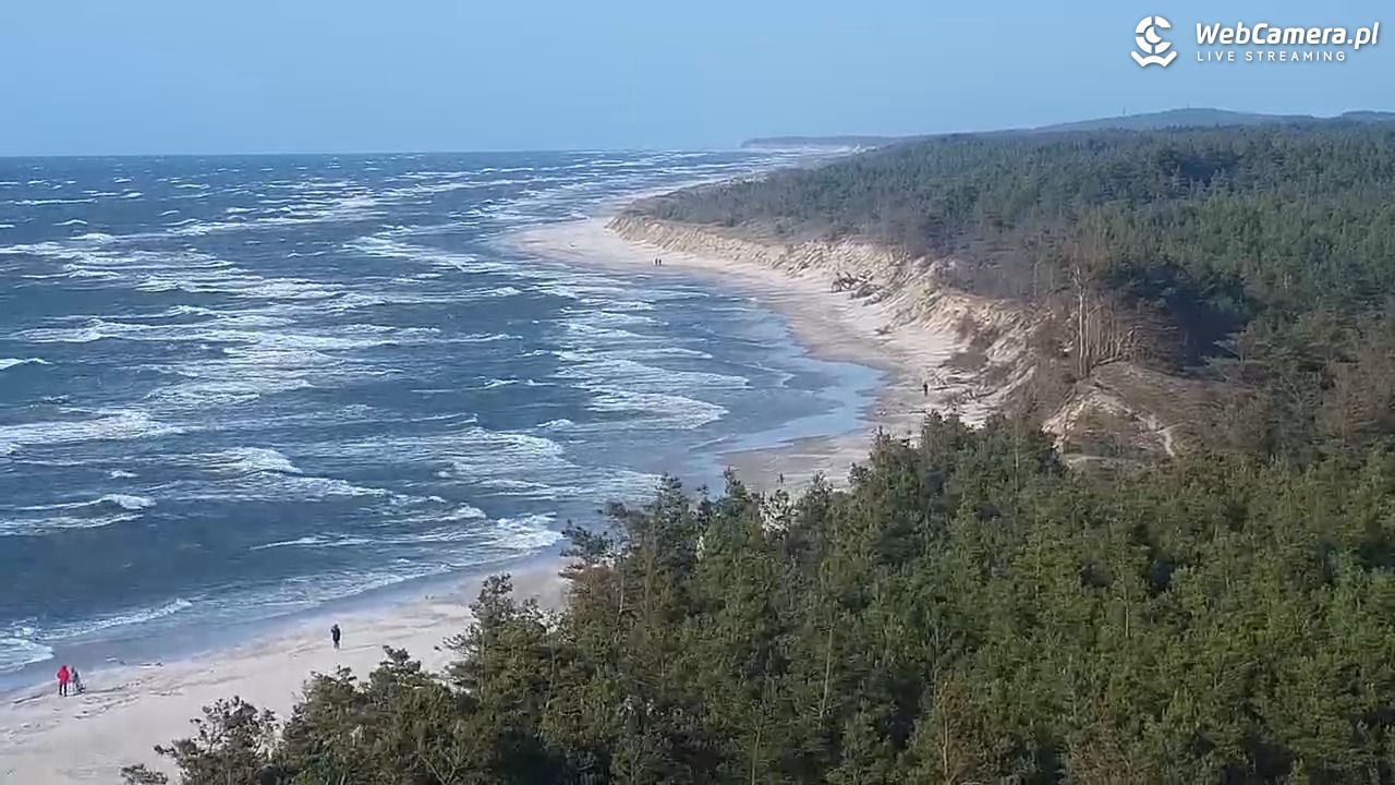ROWY - widok na plażę i morze - 09 czerwiec 2025, 18:39
