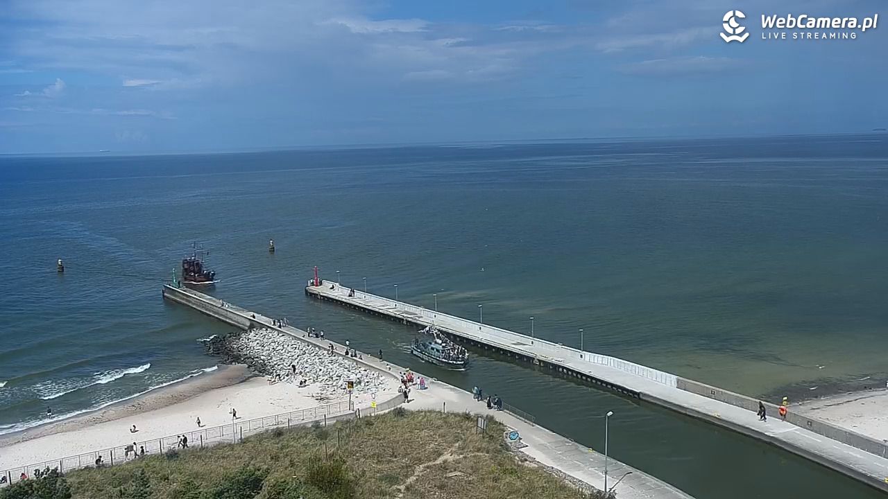 ROWY - widok na plażę i morze - 01 sierpień 2025, 14:04