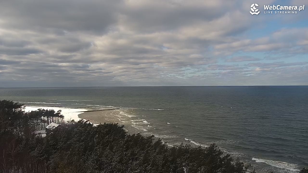 ROWY - widok na plażę i morze - 19 luty 2026, 12:30