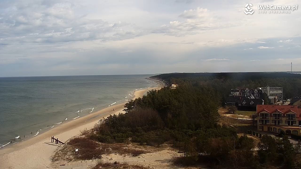 ROWY - widok na plażę i morze - 05 kwiecień 2026, 10:45