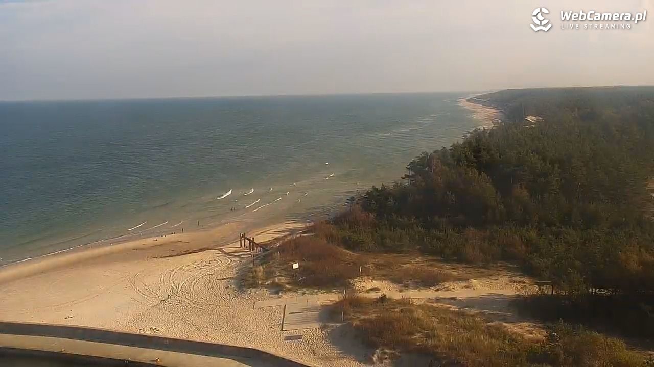 ROWY - widok na plażę i morze - 04 październik 2026, 10:12