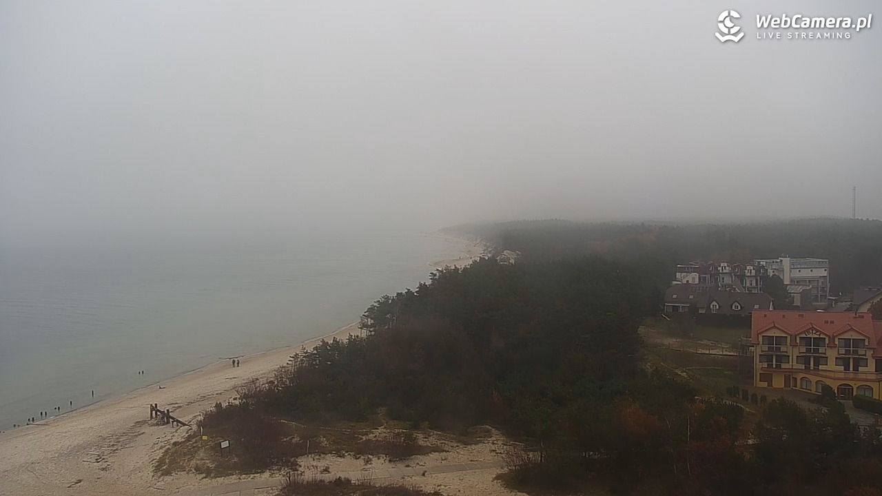 ROWY - widok na plażę i morze - 09 listopad 2025, 14:21