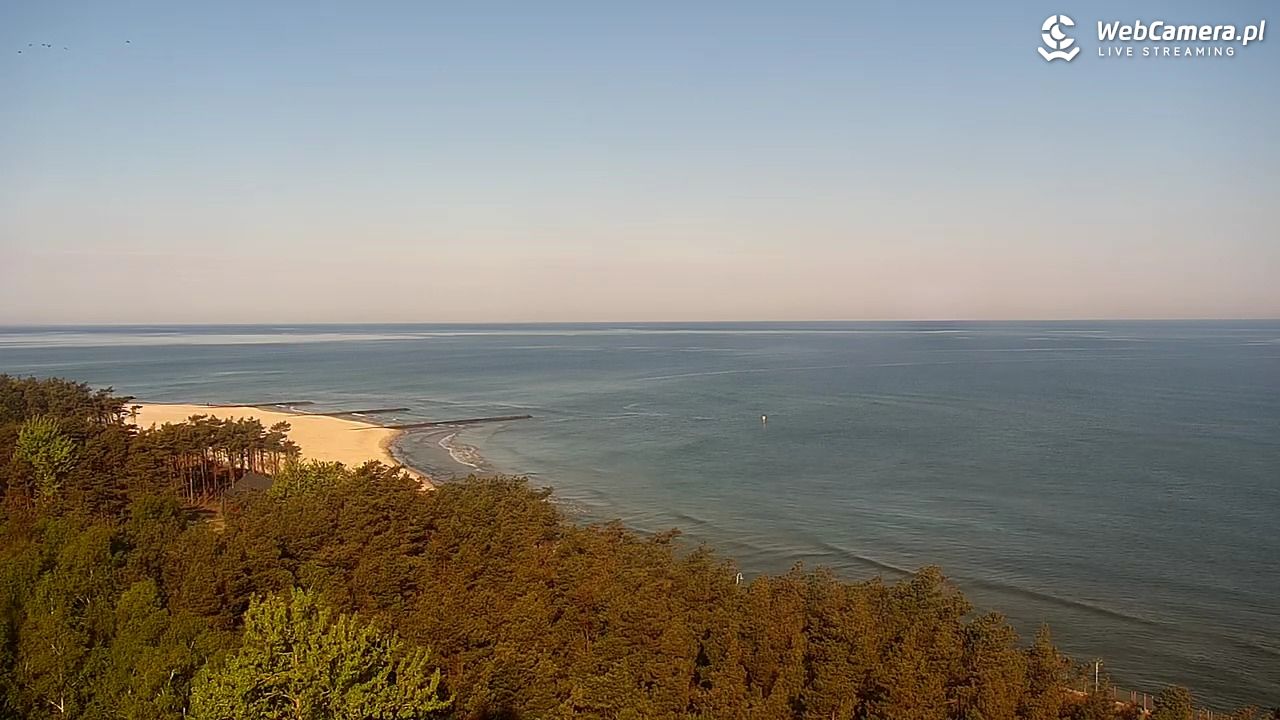 ROWY - widok na plażę i morze - 20 maj 2026, 07:40