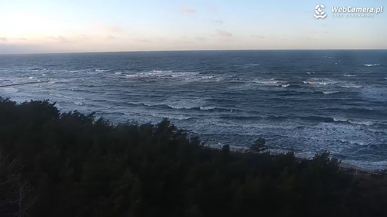 ROWY - widok na plażę i morze - 27 grudzień 2025, 14:28
