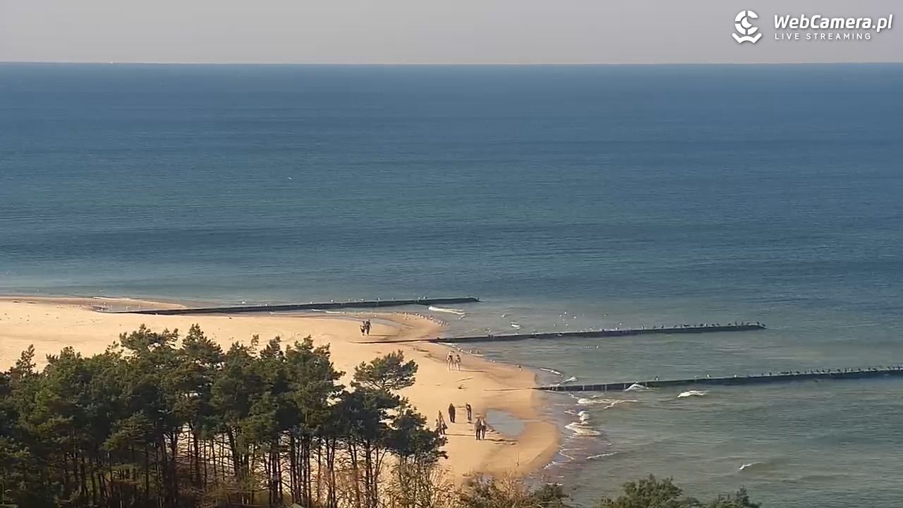 ROWY - widok na plażę i morze - 01 październik 2026, 11:23