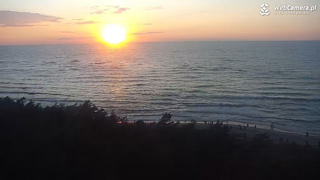 ROWY - widok na plażę i morze - 20 sierpień 2026, 20:02