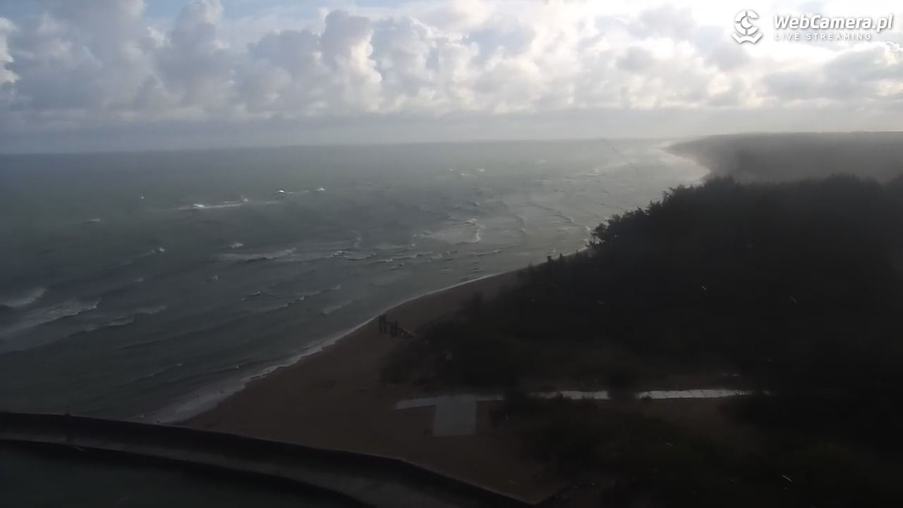 ROWY - widok na plażę i morze - 18 sierpień 2026, 07:25