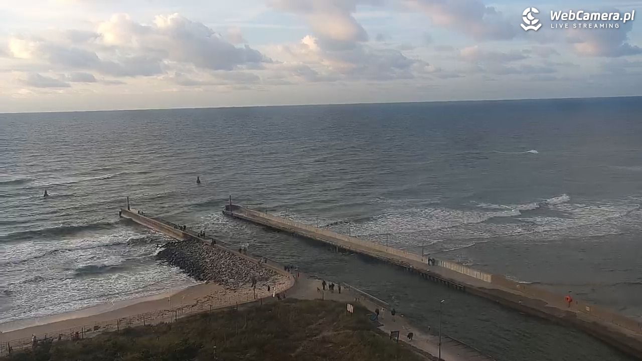 ROWY - widok na plażę i morze - 18 sierpień 2026, 19:16