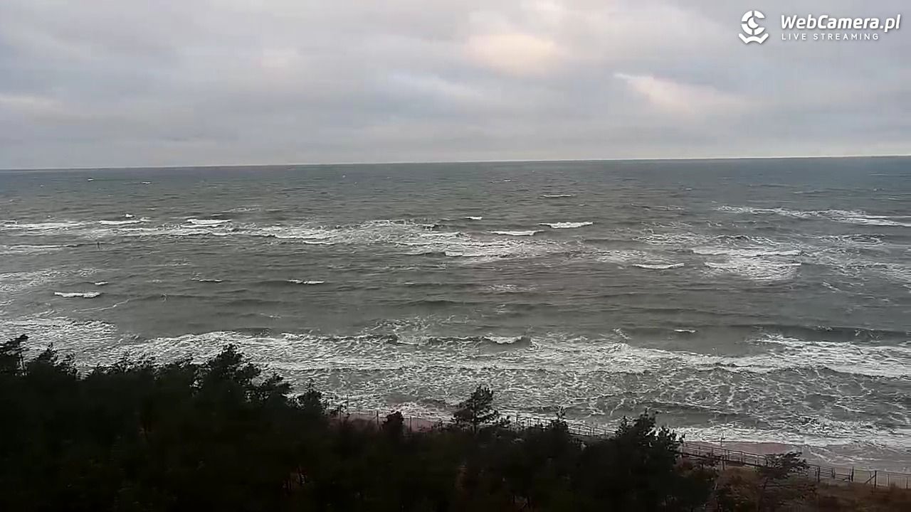 ROWY - widok na plażę i morze - 27 grudzień 2025, 13:44