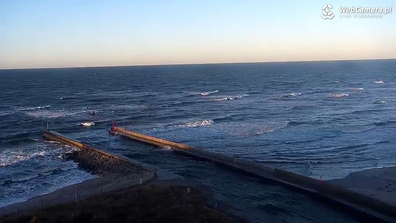 ROWY - widok na plażę i morze - 27 grudzień 2025, 14:48
