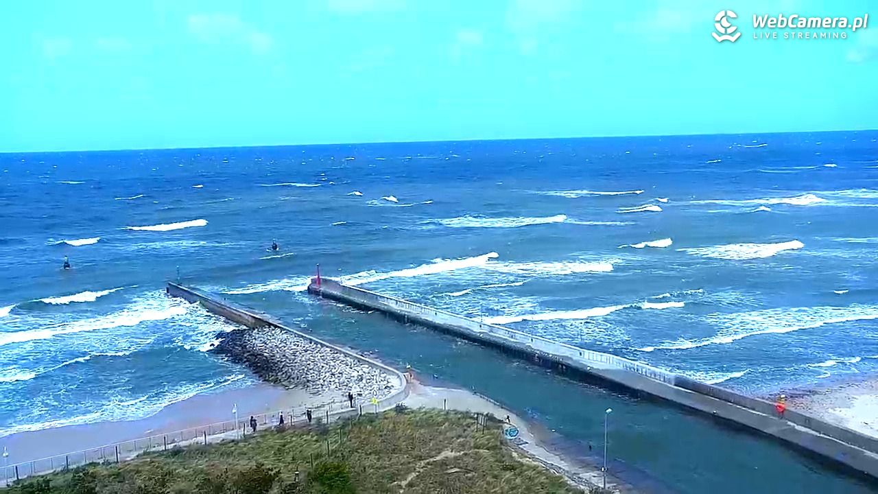 ROWY - widok na plażę i morze - 09 czerwiec 2025, 13:18