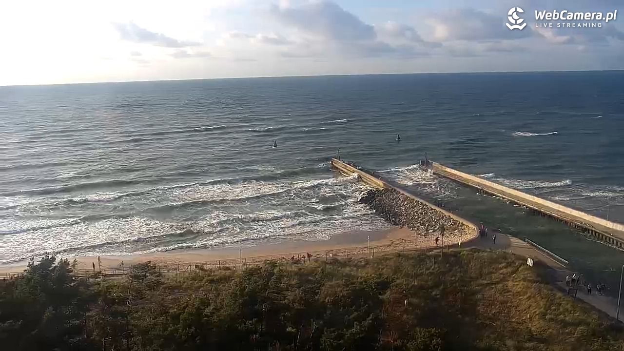 ROWY - widok na plażę i morze - 18 sierpień 2026, 18:50