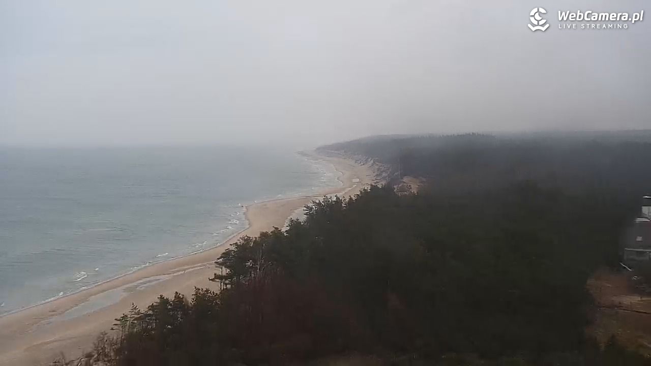 ROWY - widok na plażę i morze - 04 kwiecień 2026, 07:35