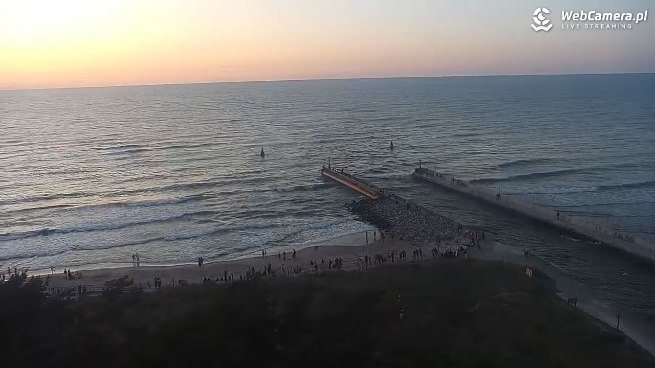 ROWY - widok na plażę i morze - 20 sierpień 2026, 20:02