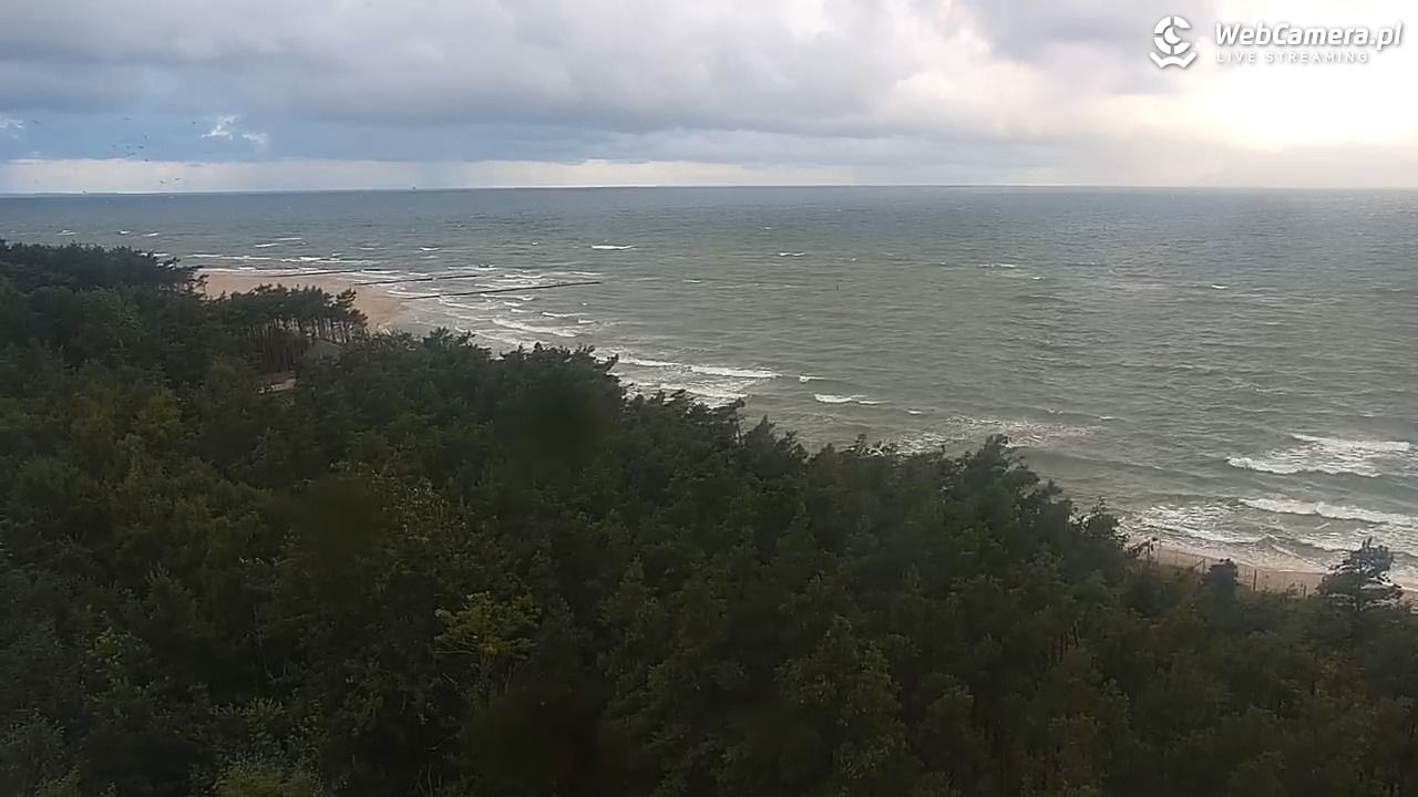 ROWY - widok na plażę i morze - 18 sierpień 2026, 06:42