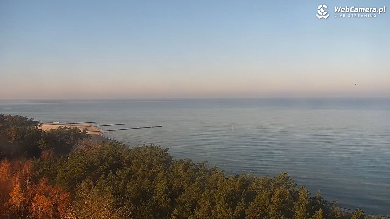 ROWY - widok na plażę i morze - 08 listopad 2025, 09:33