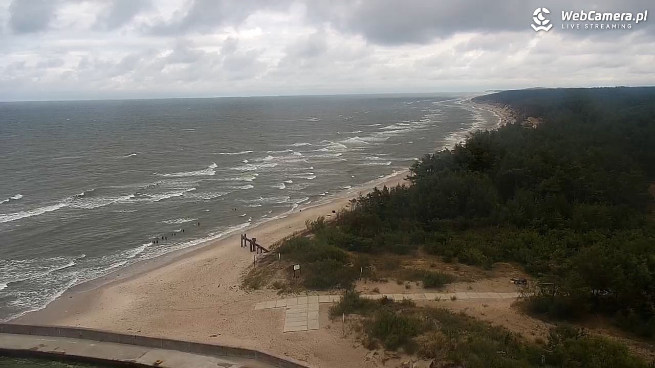 ROWY - widok na plażę i morze - 05 lipiec 2026, 11:11
