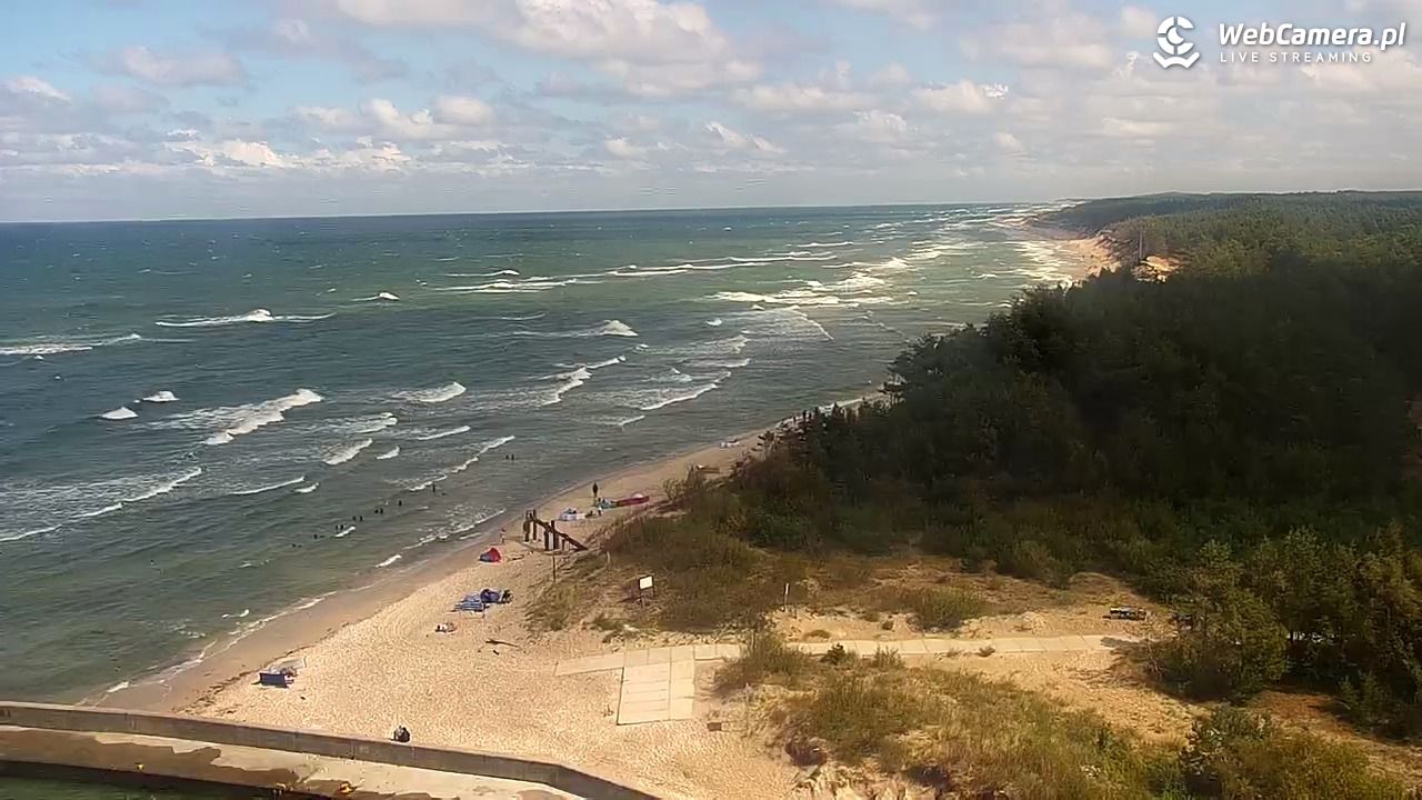 ROWY - widok na plażę i morze - 18 sierpień 2026, 12:10