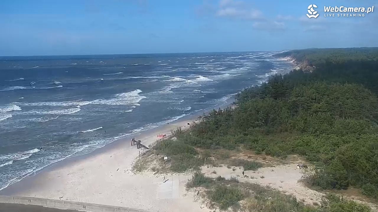 ROWY - widok na plażę i morze - 04 lipiec 2026, 16:42