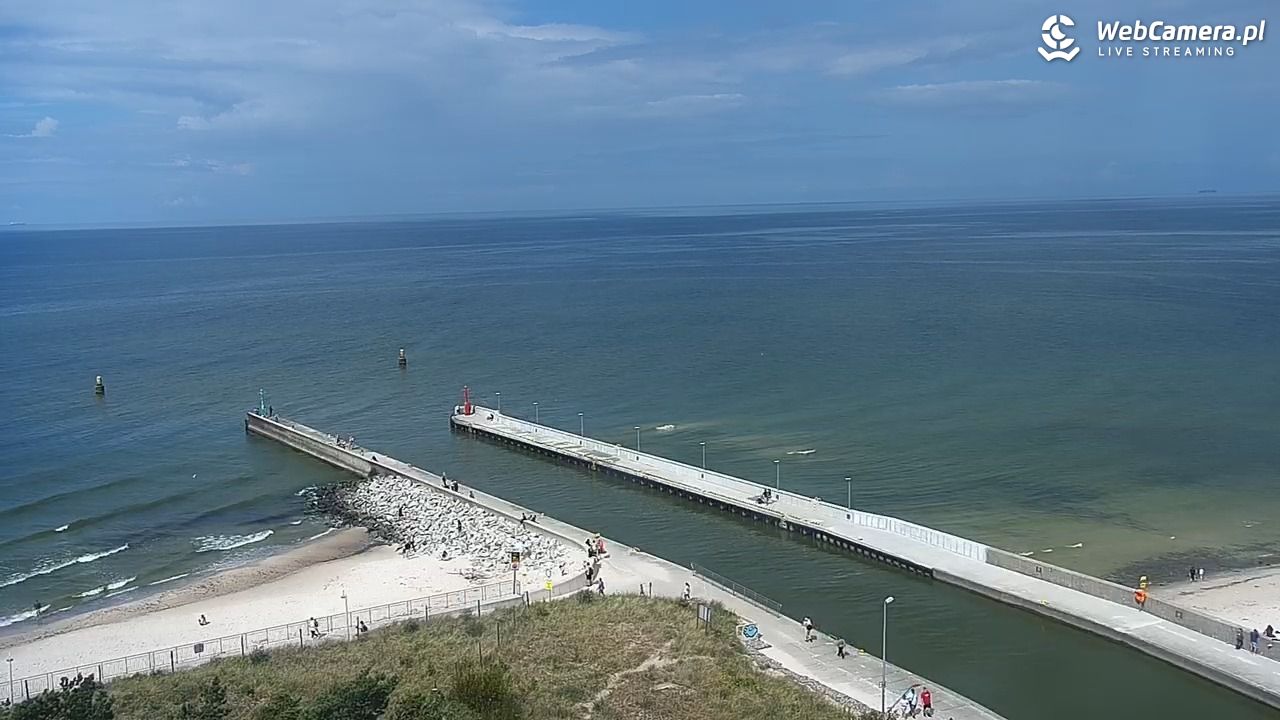 ROWY - widok na plażę i morze - 01 sierpień 2025, 14:02