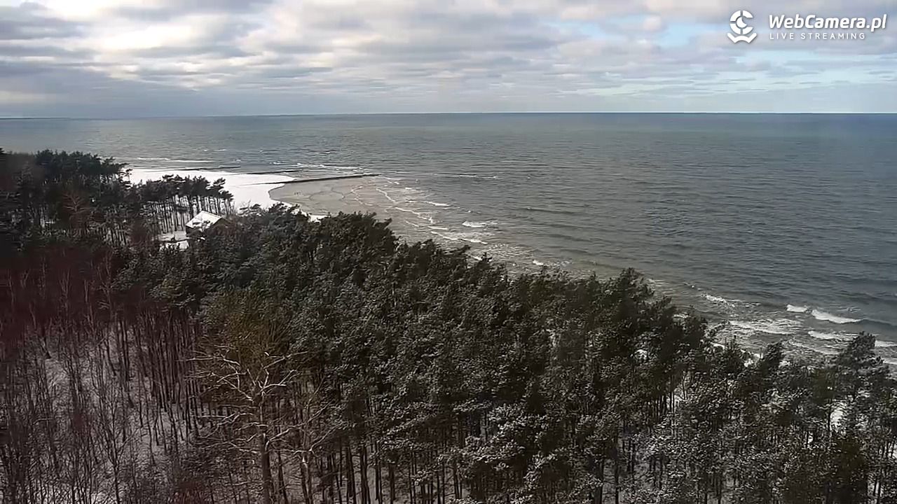 ROWY - widok na plażę i morze - 19 luty 2026, 12:07