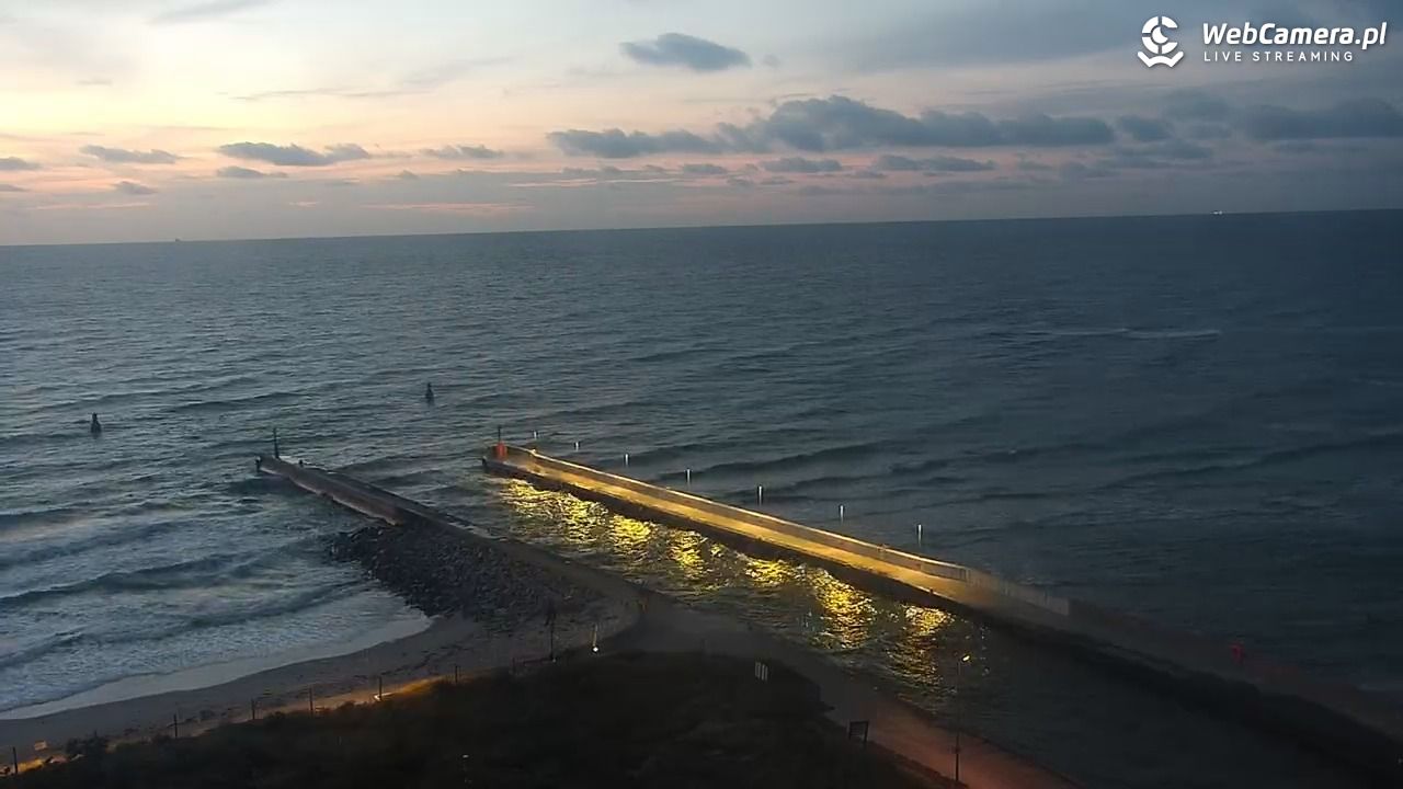 ROWY - widok na plażę i morze - 18 sierpień 2026, 20:53
